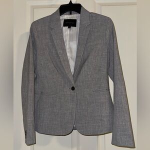 Banana Republic Classic Gray Blazer